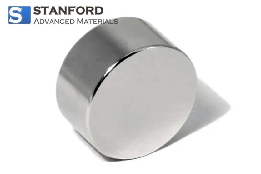 Custom NdFeB Disc Magnet 0.320″ Dia x 0.090″ Thick