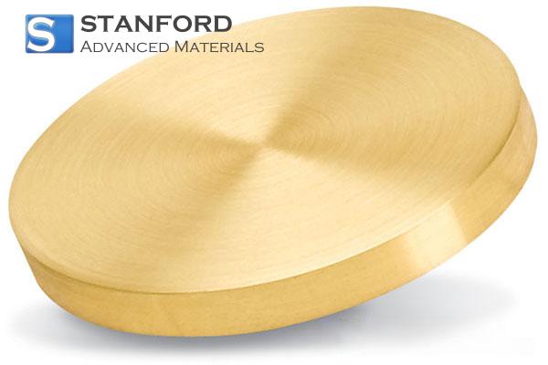 Gold (Au) Sputtering Target